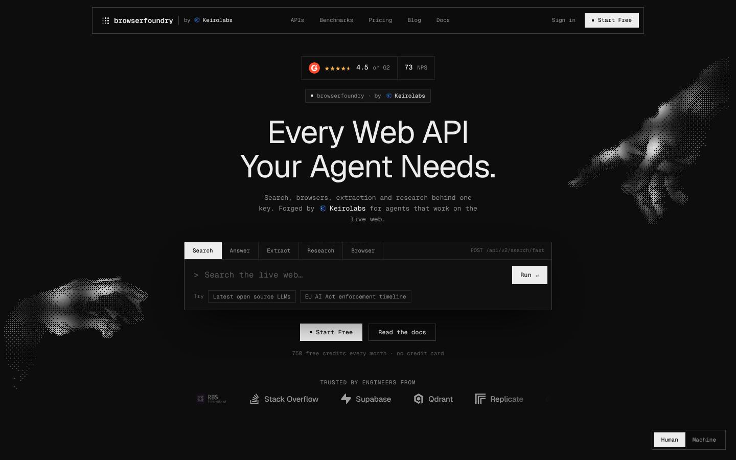 browserfoundry website