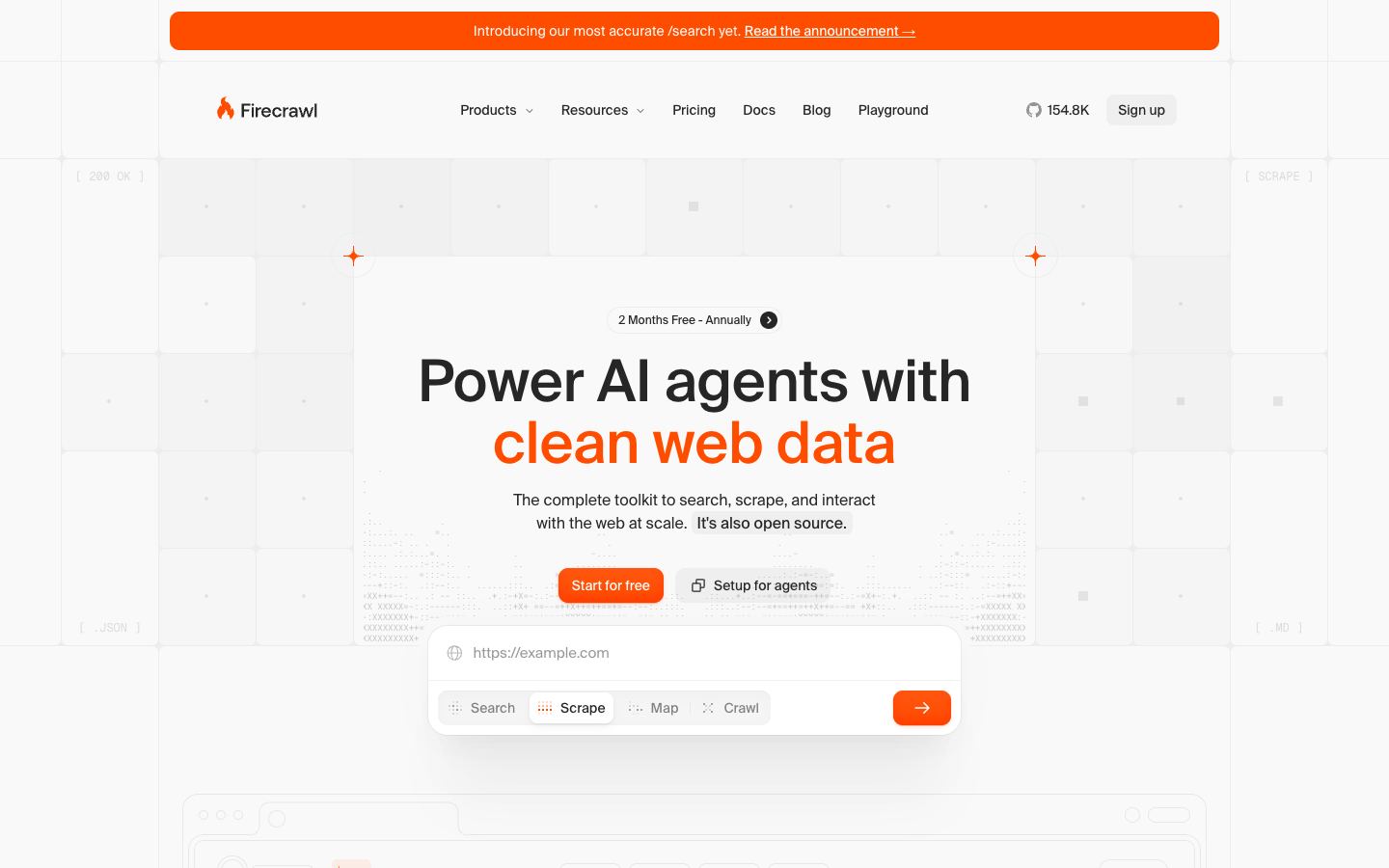Firecrawl website