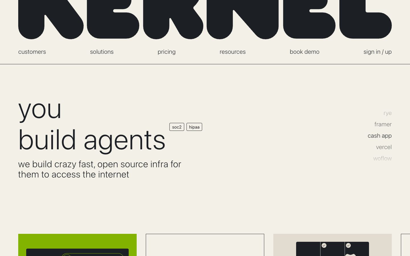 Kernel website