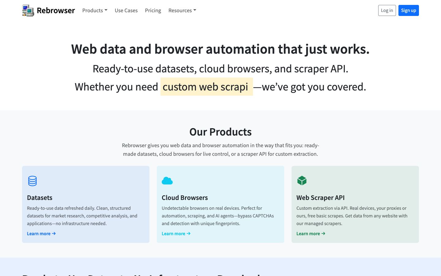 Rebrowser website
