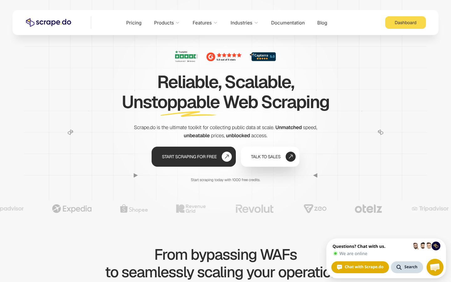 Scrape.do website
